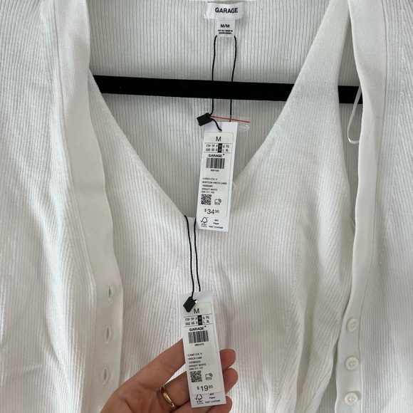 BNWT Garage Crop cami and cardigan set!! - Picture 2 of 5
